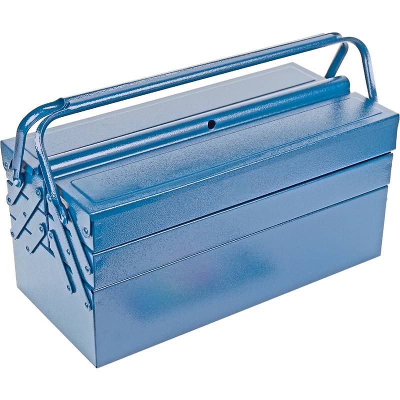 BRÜDER MANNESMANN Metall-Werkzeugkasten, Länge: 430 mm