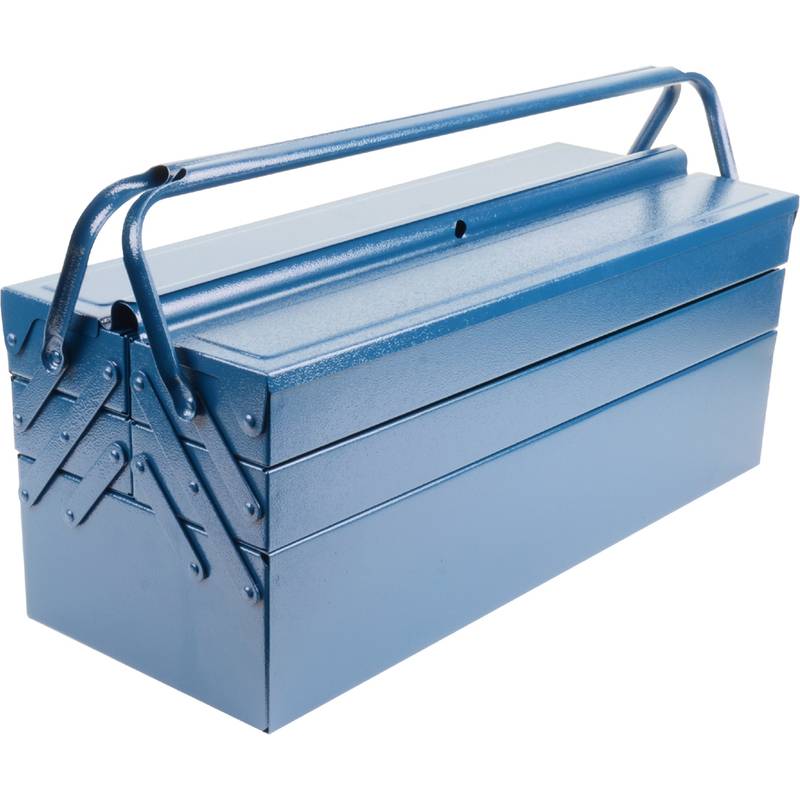 BRÜDER MANNESMANN Metall-Werkzeugkasten, Länge: 530 mm