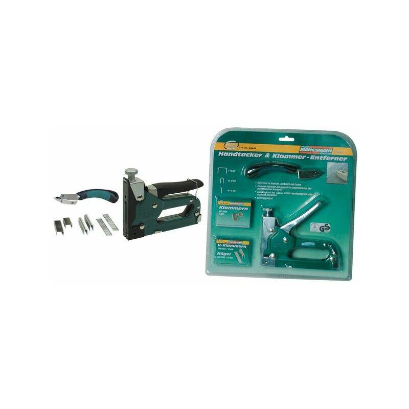 BRÜDER MANNESMANN Tackerklammern, 8 x 12 mm, 1.000 Stück