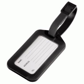 Hama - Kofferanhänger für Tragetasche - Schwarz (Packung mit 2)