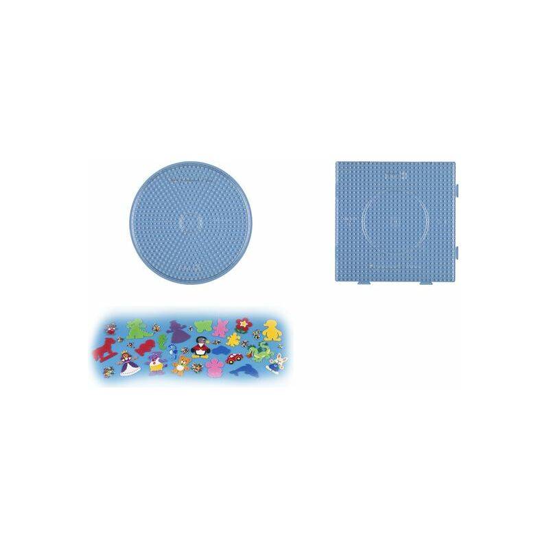 Hama Stiftplatte "großes Quadrat", transparent