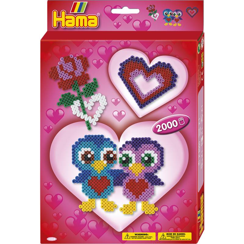 Hama Bügelperlen midi "Love", Geschenkpackung