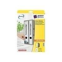 AVERY Zweckform Ordnerrücken-Etiketten, 61 x 297 mm, 10 Bl. - L4759-10 - 1 Stück