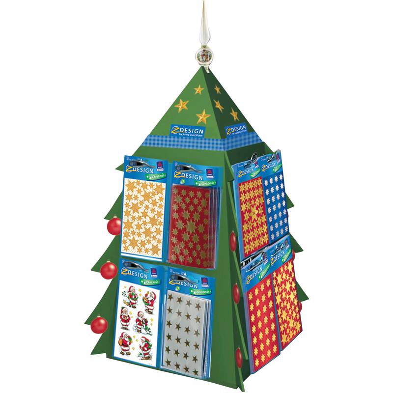 AVERY Zweckform ZDesign Weihnachts-Sticker Thekendisplay