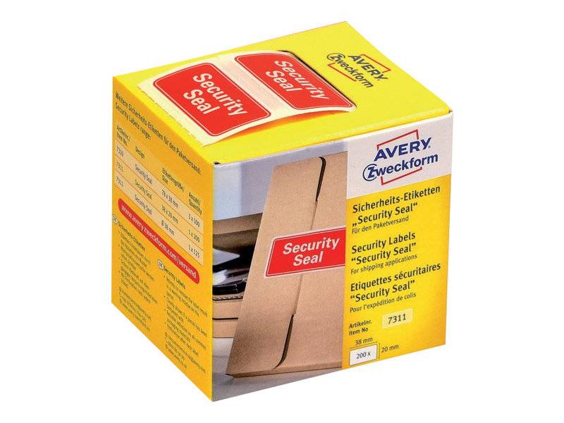 Avery Zweckform - Versandetikett - Security Seal