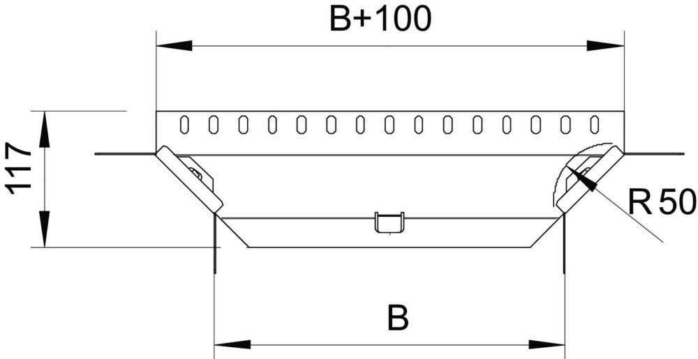OBO Bettermann Anbau-Abzweigstück 7002653