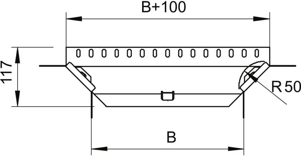 OBO Bettermann Anbau-Abzweigstück 7002653