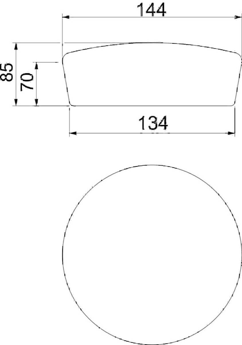 OBO Bettermann Stopfen FBA-SN134