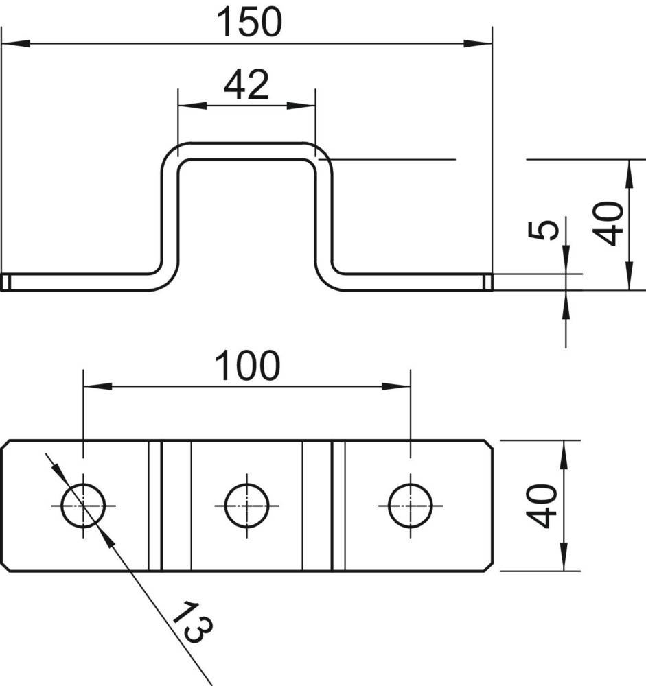 OBO Bettermann Omegabügel GMS 3 O 4141 A2