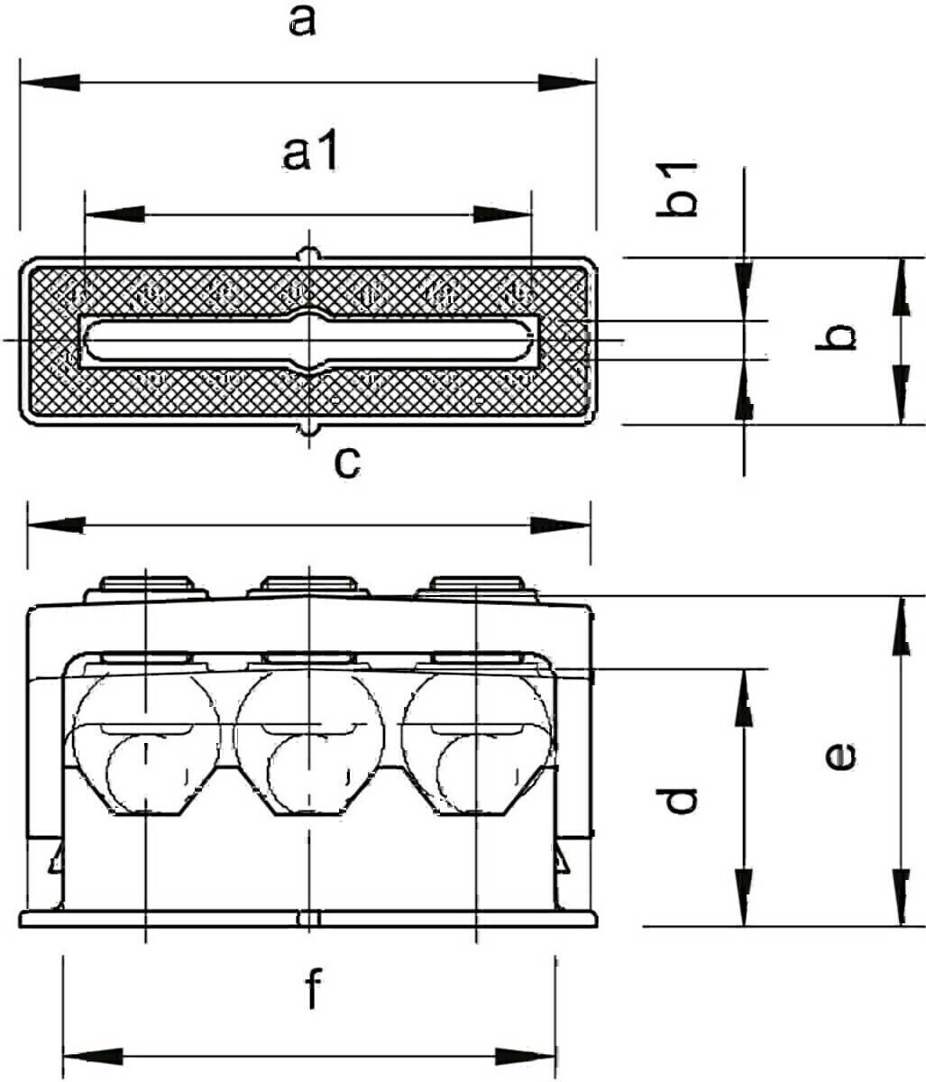 OBO Bettermann Greif-Iso-Schelle 3040 3