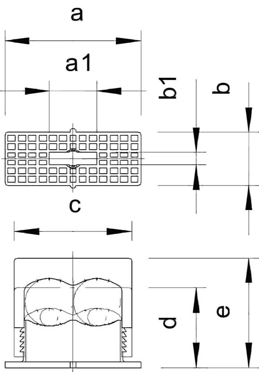 OBO Bettermann Druck-ISO-Schelle 3050 2 6-16
