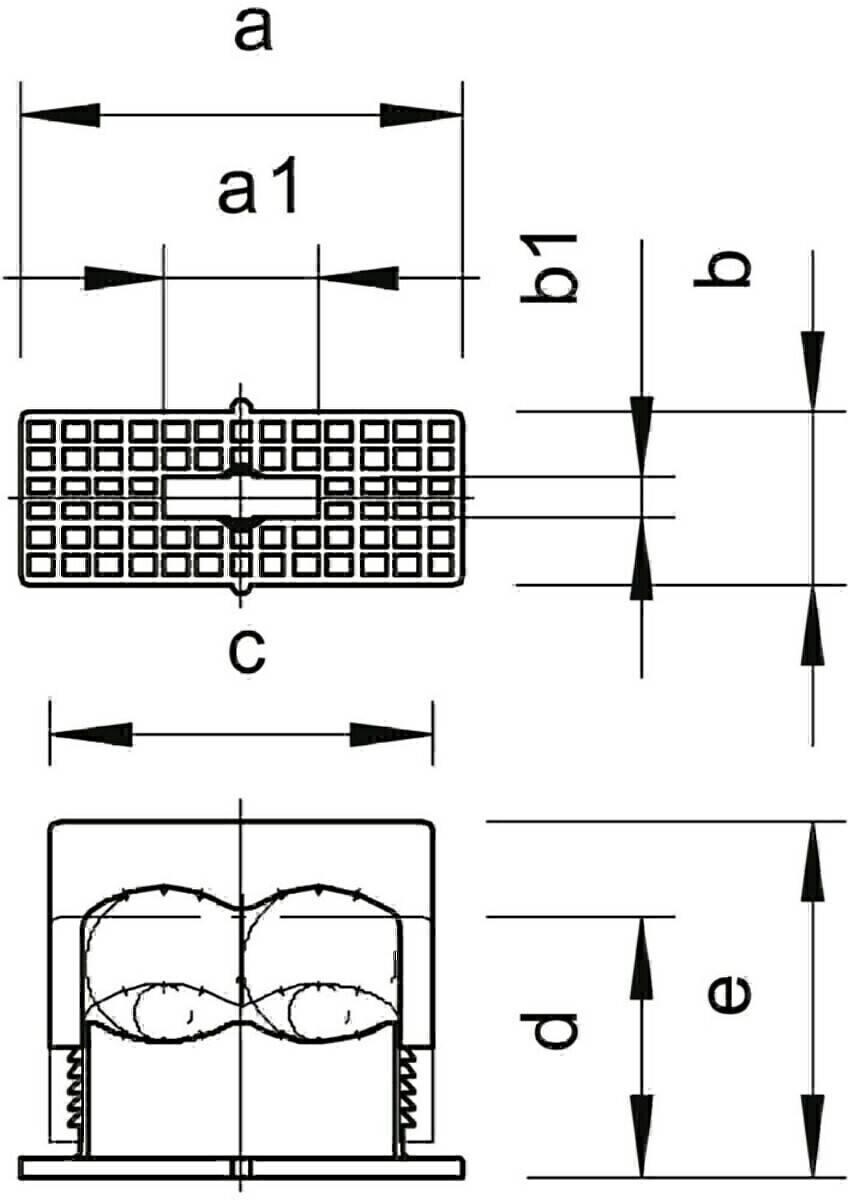 OBO Bettermann Druck-ISO-Schelle 3050 2 6-16