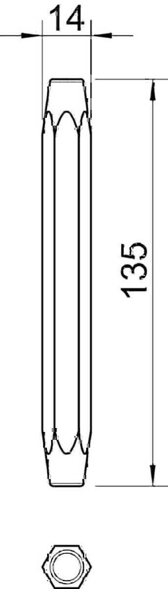 OBO Bettermann Setzeisen 915 S M6