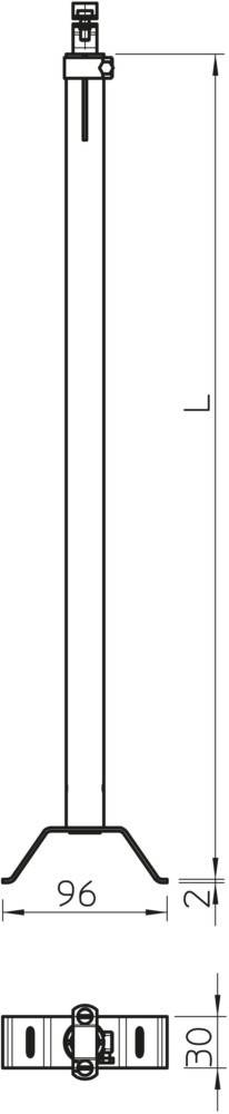 Schwarze vertikale Linien auf weißem Hintergrund. Die Linien verlaufen parallel und sind gleichmäßig voneinander entfernt.