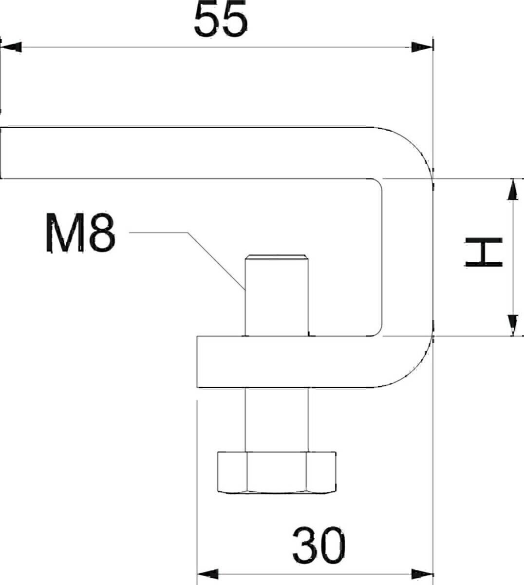 OBO Bettermann Klemmstück KL 30 FT