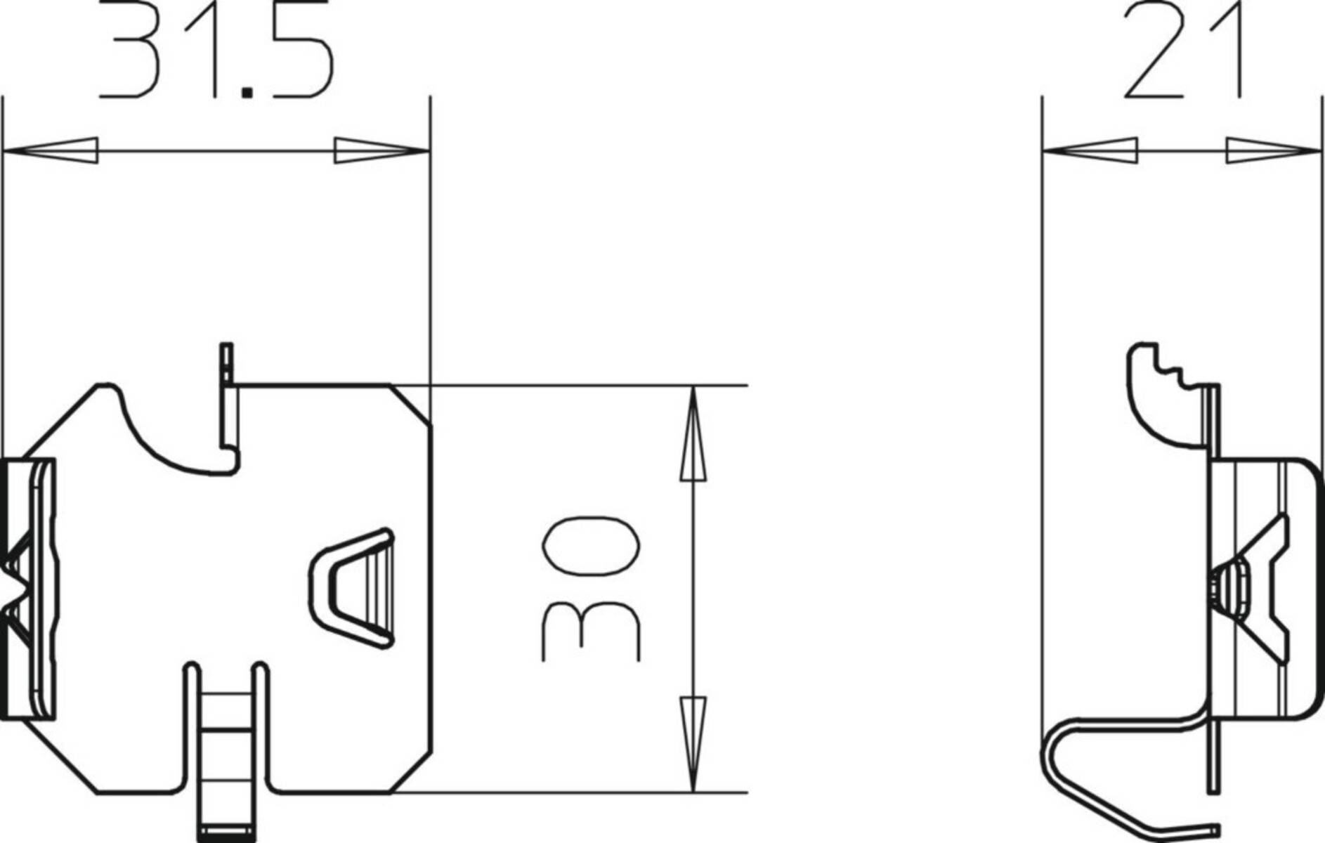 OBO Bettermann Klemmstück KS KR A2