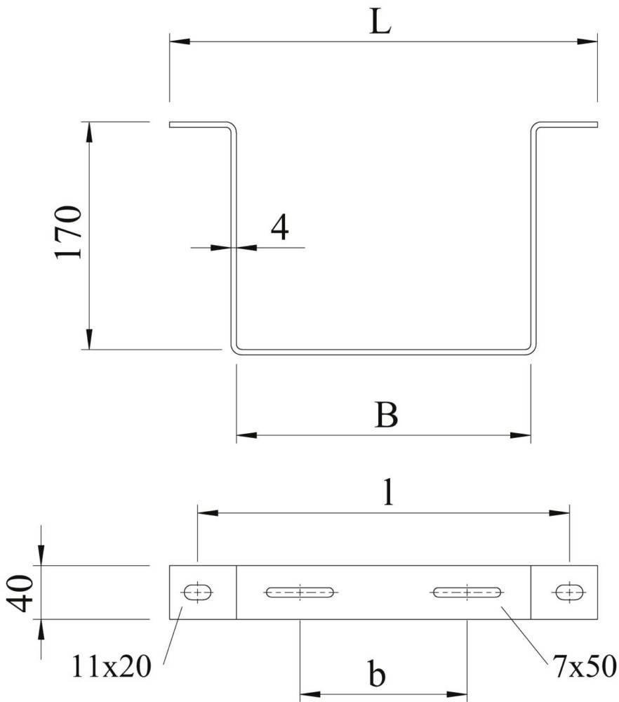 16 Stk. OBO Bettermann Abhängebügel AHB-T1712 VA4547