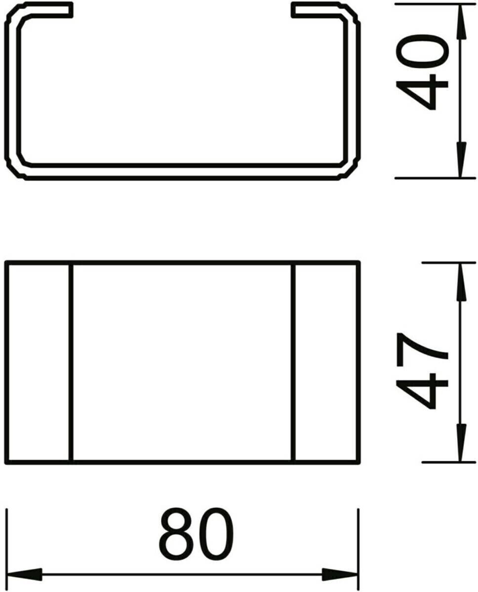OBO Bettermann Distanzstück DSK 47 FT