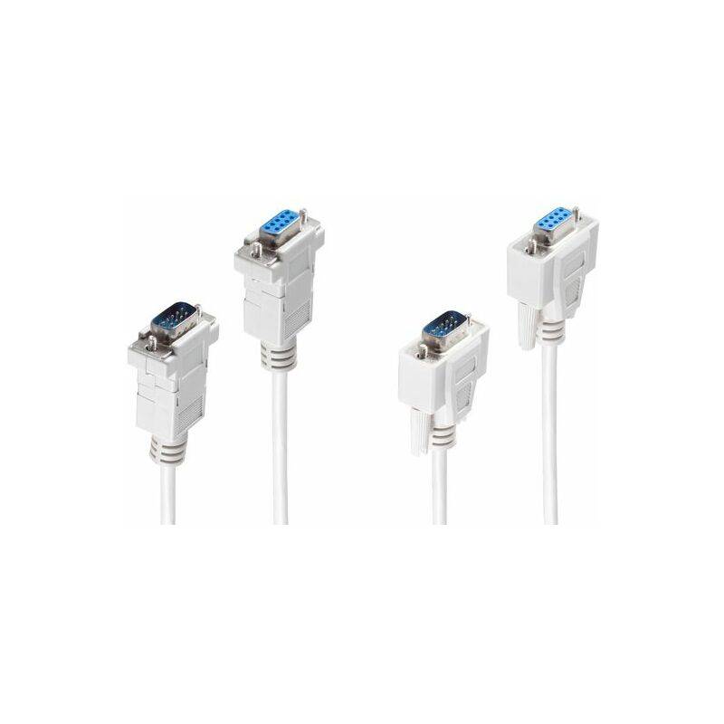 shiverpeaks BASIC-S 9 Pol Sub-D Kabel, Stecker - Kupplung