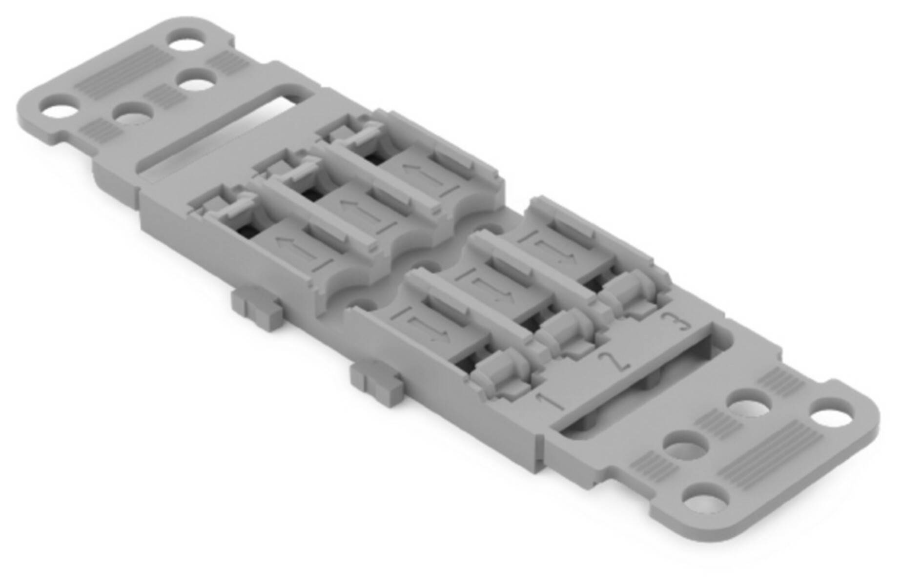 25 Stk. WAGO GmbH & Co. KG Befestigungsadapter 221-2503