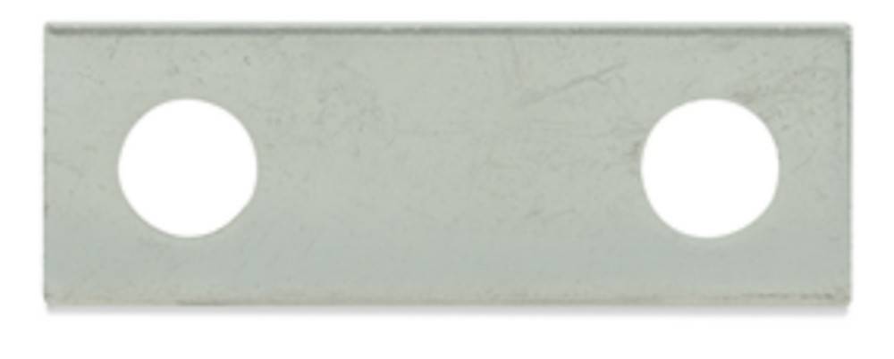 Eine graue, rechteckige Wand mit einer leicht strukturierten Oberfläche, möglicherweise aus Metall oder Beton, füllt das Bild.