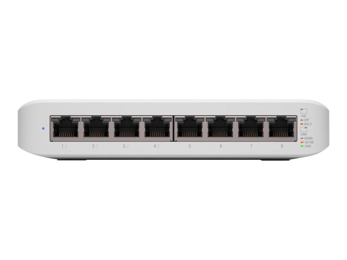 Ubiquiti UniFi Switch Lite USW-Lite-8-POE - Switch - managed - 8 x 10/100/1000 (4 PoE+)