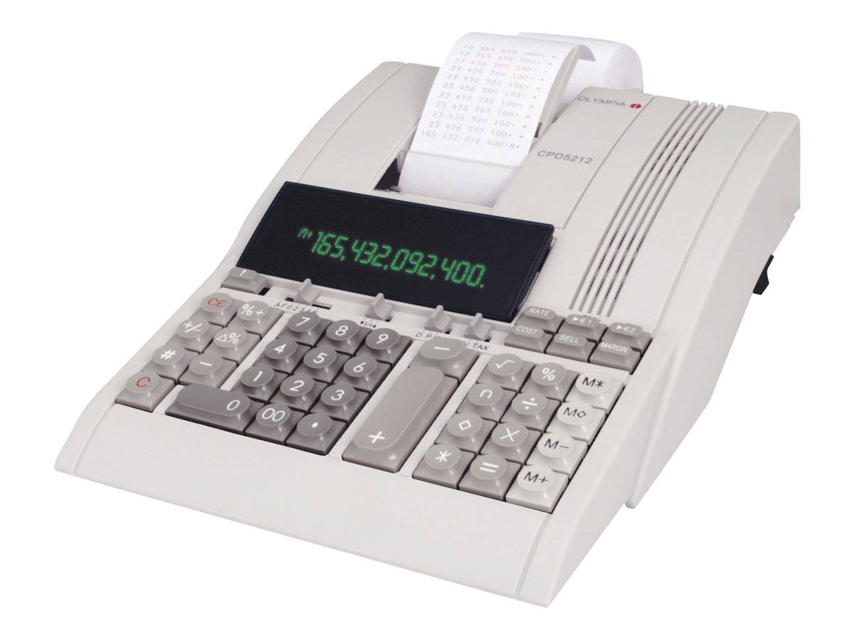 Olympia CPD 5212 - Druckrechner - VFD - 12 Stellen