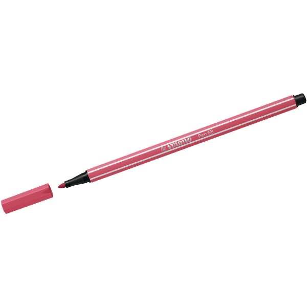 Premium-Filzstift Pen 68 erdbeerrot