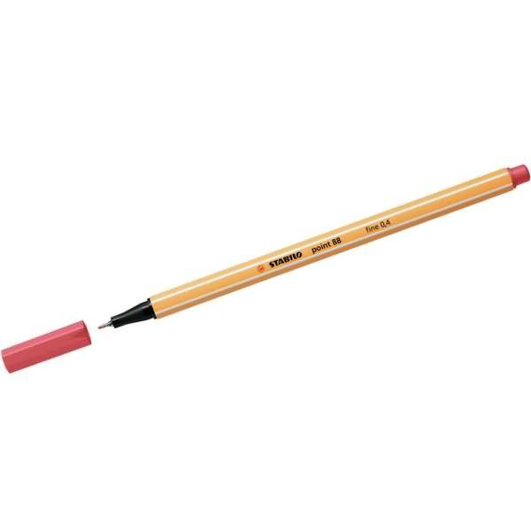 Fineliner point 88 0,4mm rostrot