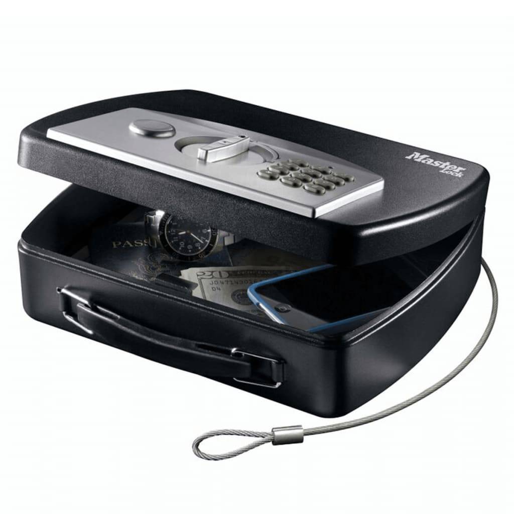 Master Lock P008EML Kleine Schließkassette mit digitaler Kombination