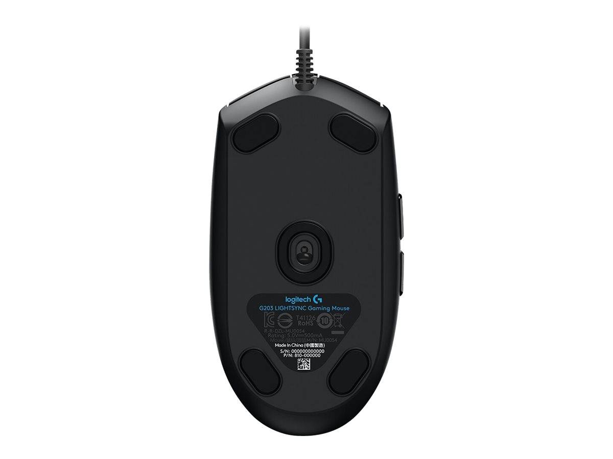 Logitech Gaming Mouse G203 LIGHTSYNC - Maus - optisch