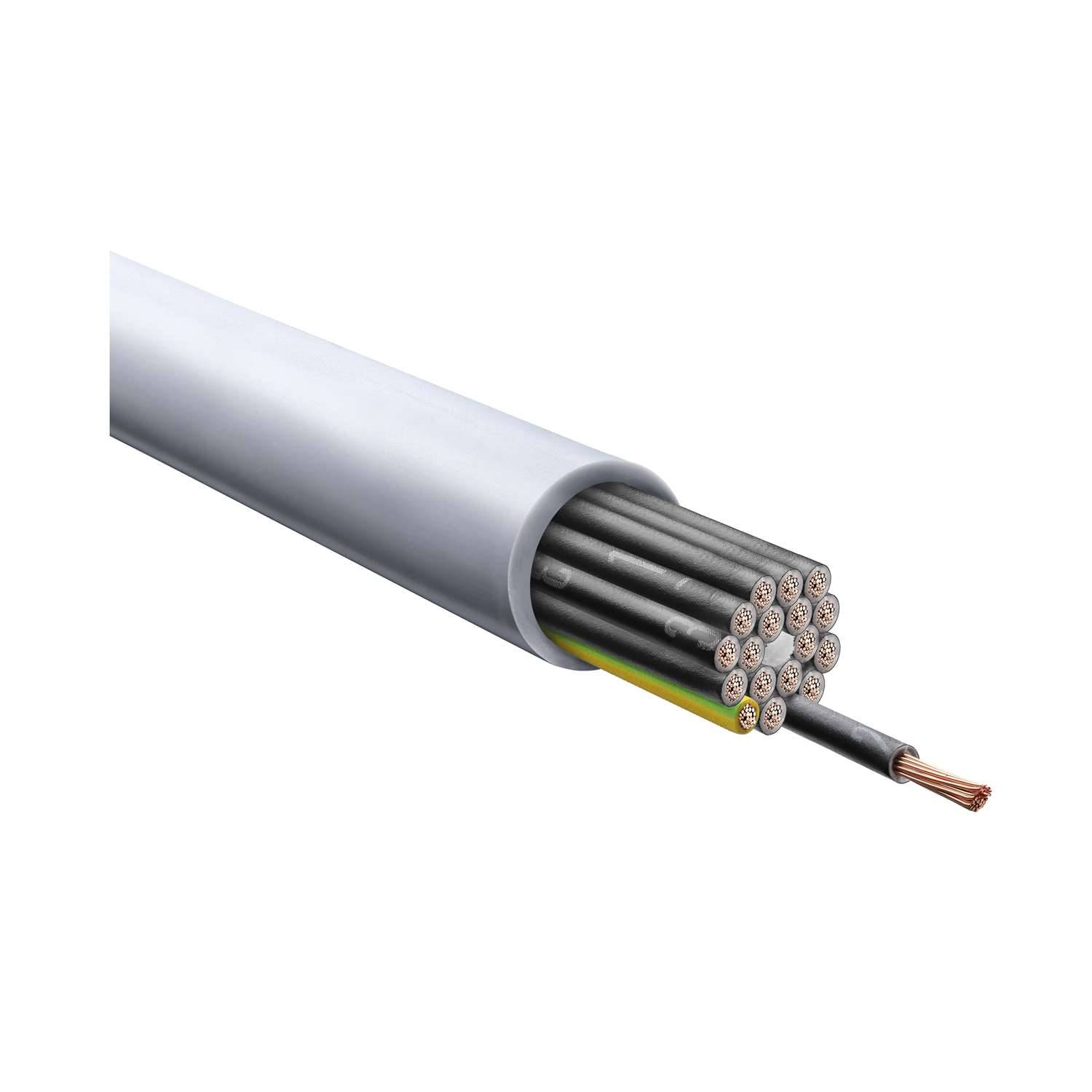 281818/152 LAPP ÖLFLEX CONTROL TM 18G1mm² AWG18 AD 14,7mm Nennspannung Uo/U 300V/500V nach UL/CSA 600V - 1 Meter