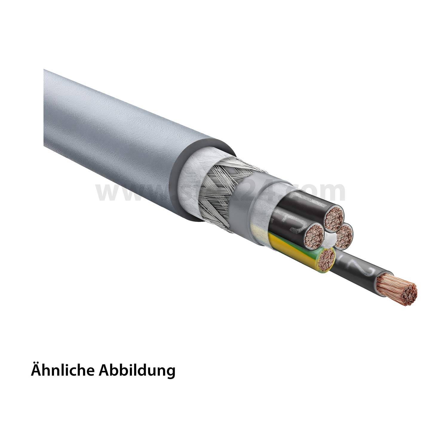 LAPP ÖLFLEX FD 855 CP 5G0,5mm² AD 9,7mm Nennspannung Uo/U 300V/500V - 1 Meter