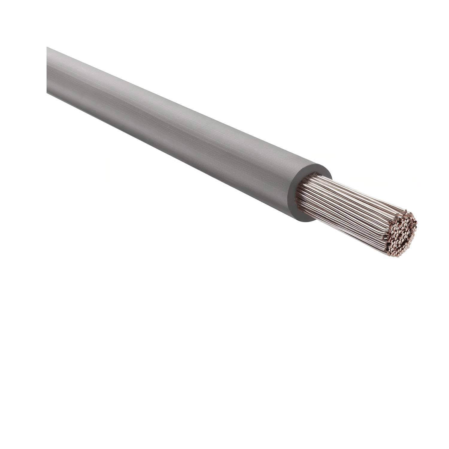 LAPP SiF 1X16mm² GY (grau) Einzelader Silikon grau AD 7,4mm Nennspannung Uo/U 300V/500V - 3000 Meter