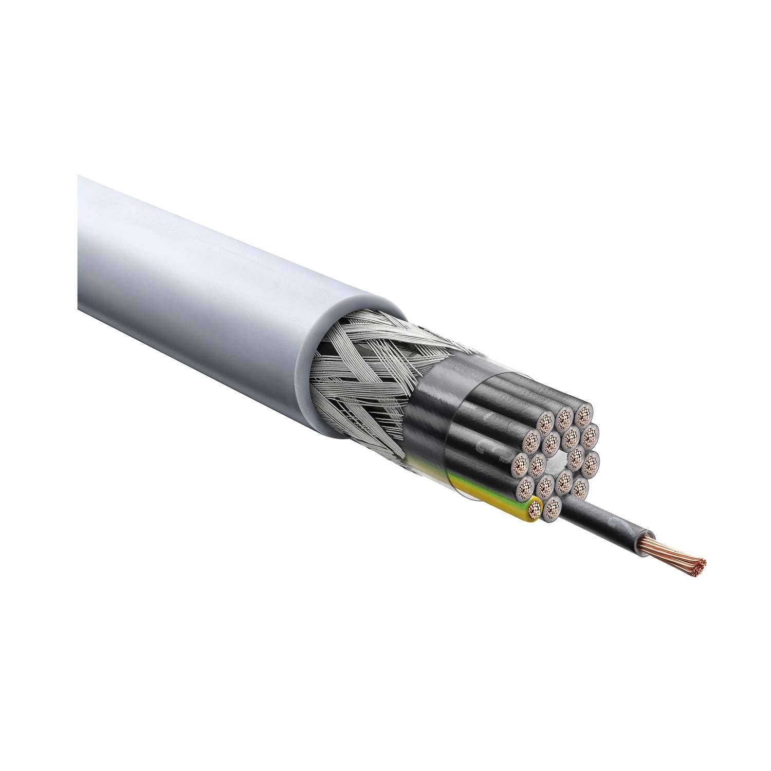 LAPP ÖLFLEX Classic 115 CY 18G1,5mm² AD 15,6mm Nennspannung Uo/U 300V/500V - 1 Meter