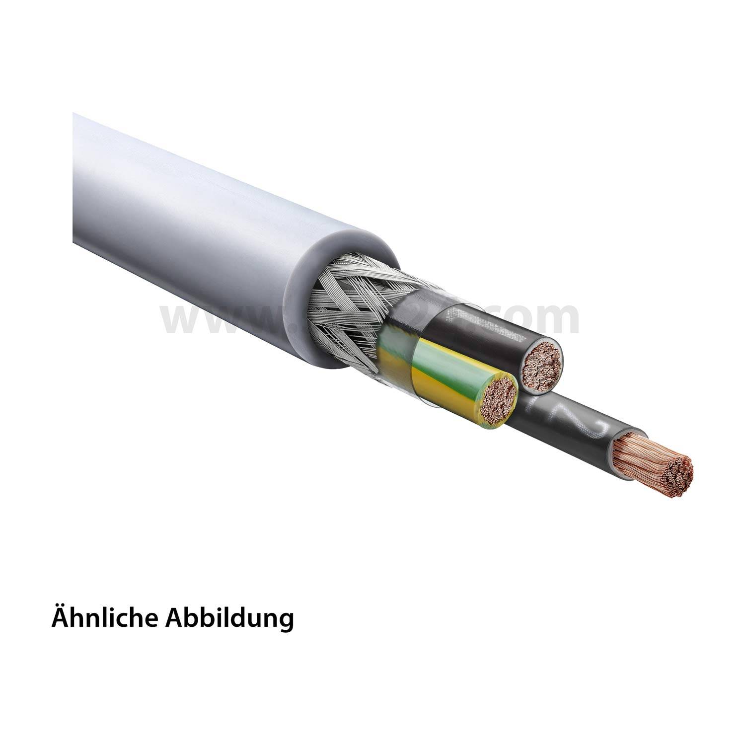 1136203/100 LAPP ÖLFLEX Classic 115 CY 3G1mm² AD 6,8mm Nennspannung Uo/U 300V/500V - 1 Meter