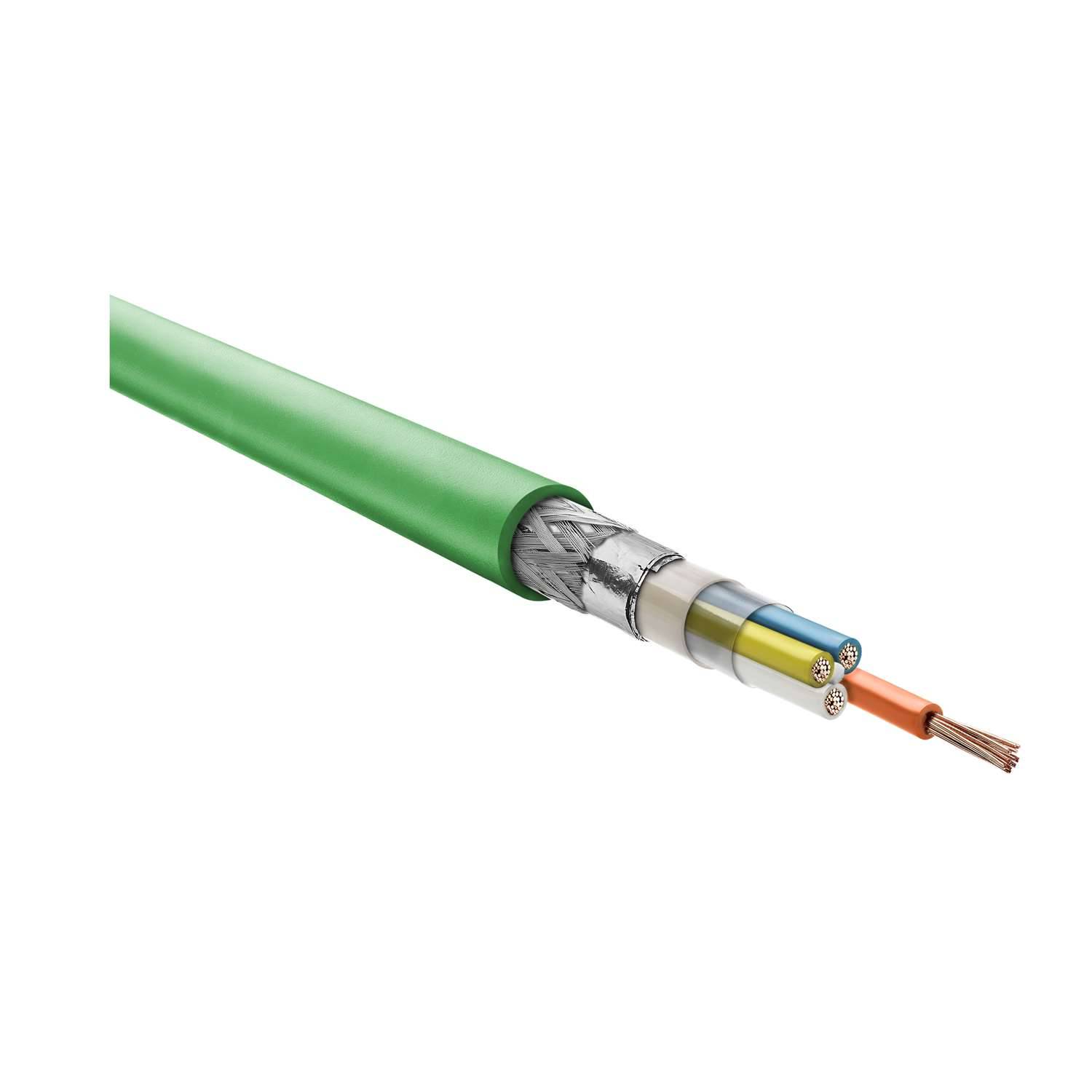LAPP Ethernetleitung Cat. 5 Schleppkettenleitung 4-adrig, 2x2xAWG22/7 Außendurchmesser 6,5mm - 1 Meter