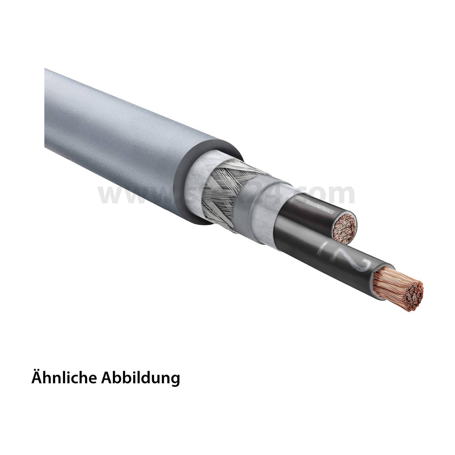 LAPP ÖLFLEX FD 855 CP 2X1mm² AD 9,7mm Nennspannung Uo/U 300V/500V - 1 Meter