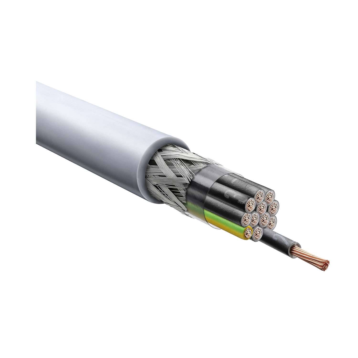 LAPP ÖLFLEX Classic 115 CY 12G1mm² AD 11,5mm Nennspannung Uo/U 300V/500V - 1 Meter
