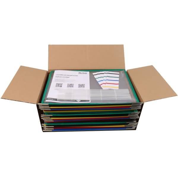 Sichttafeln A4 5 Farben sortiert VE=50 Stück
