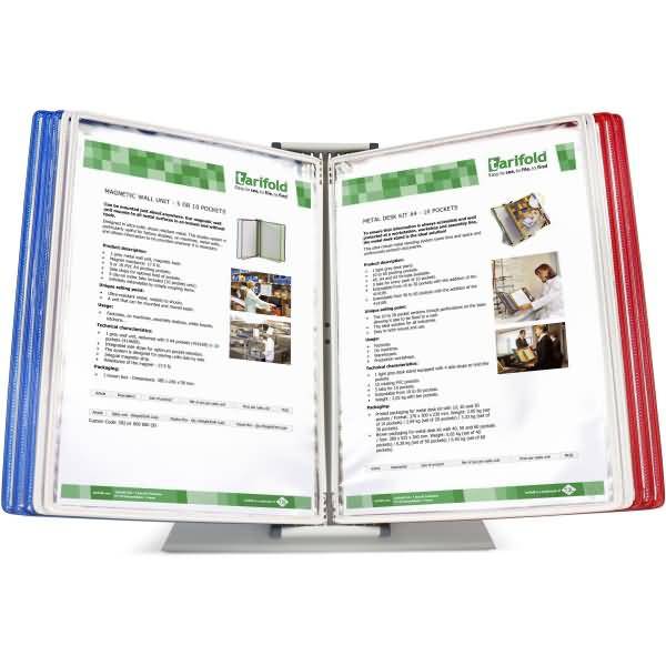 Tisch-Sichttafelständer 10 Tafeln Sortierung FR/UK/USA/CZ