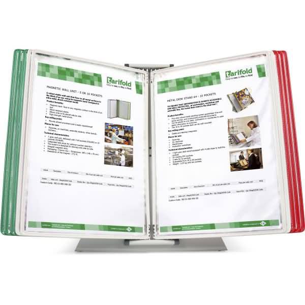 Tisch-Sichttafelständer 10 Tafeln Sortierung Italien