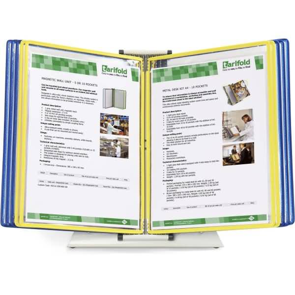 Tisch-Sichttafelständer 10 Tafeln Sortierung Schweden