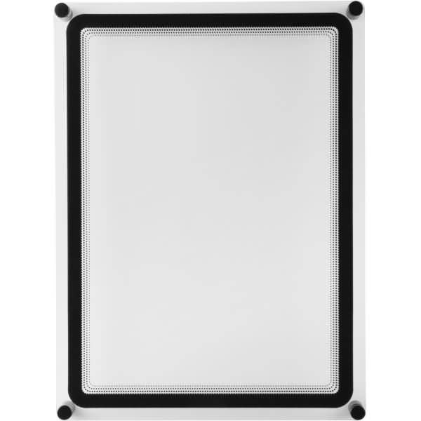 Schilderhalter Crystal mit Magneto Inforahmen A4