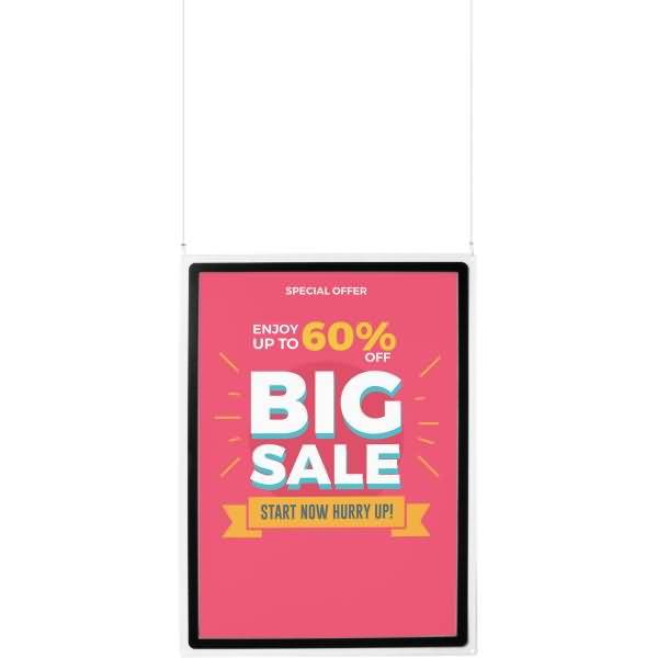 Posterhalter Crystal mit Magneto Inforahmen A1