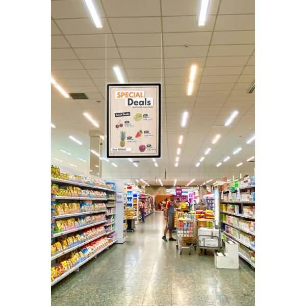 Posterhalter Crystal mit Magneto Inforahmen A1