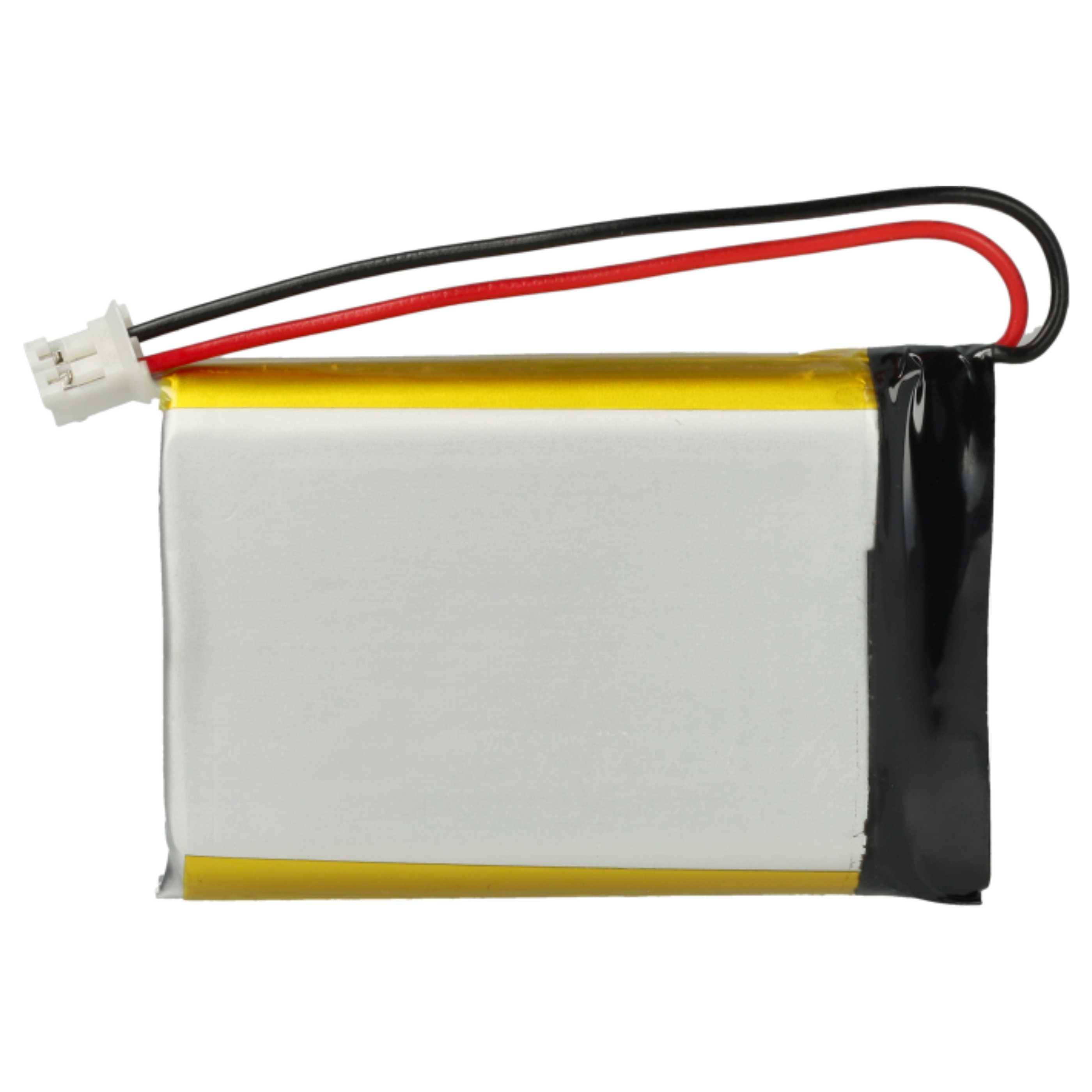 vhbw 2x Akku kompatibel mit Sony CUH-ZCT1E, CUH-ZCT1H, CUH-ZCT1U, Dualshock 4 Controller (1300 mAh, 3,7 V, Li-Polymer)