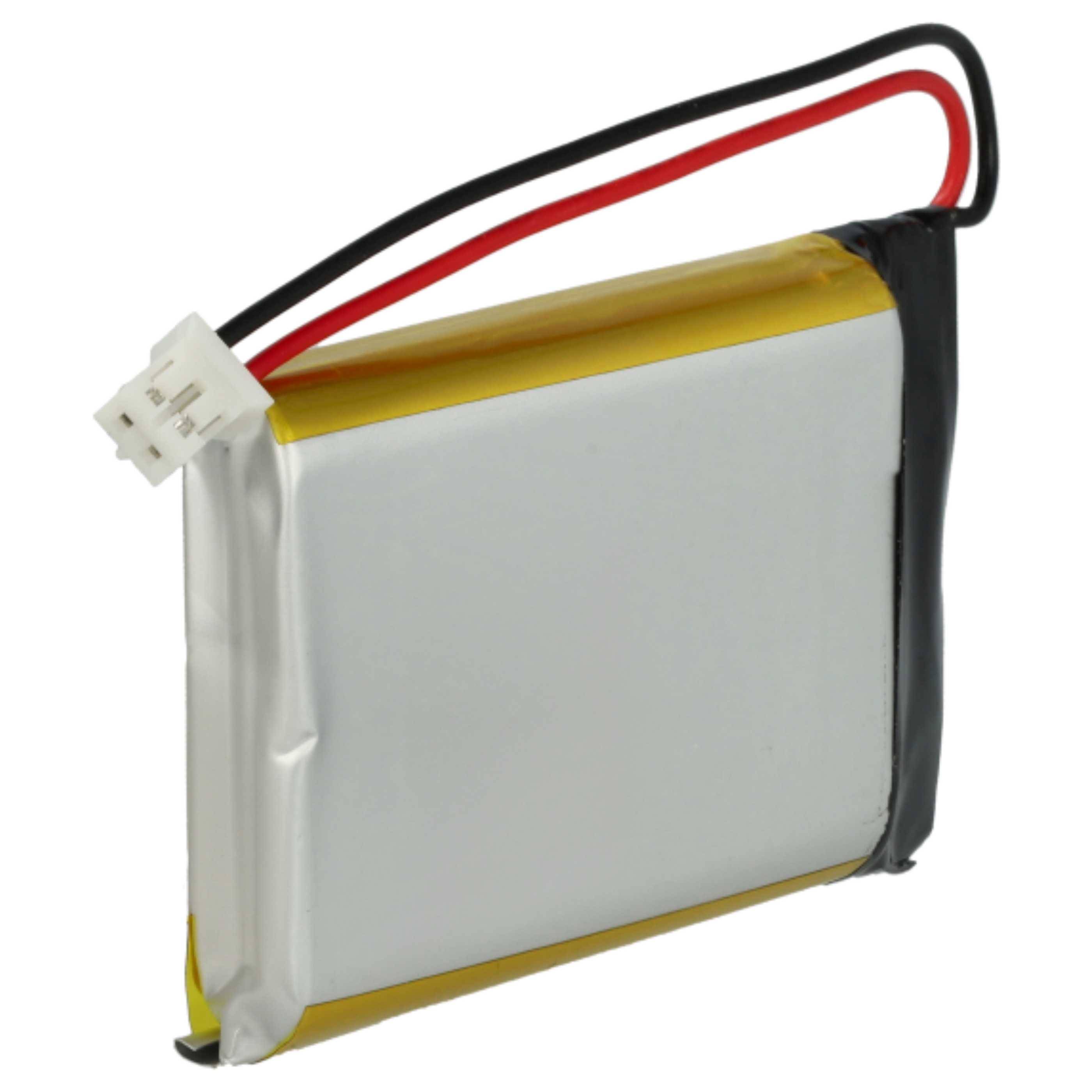 vhbw 2x Akku Ersatz für Sony KCR1410, LIP1522 für Controller (1300 mAh, 3,7 V, Li-Polymer)