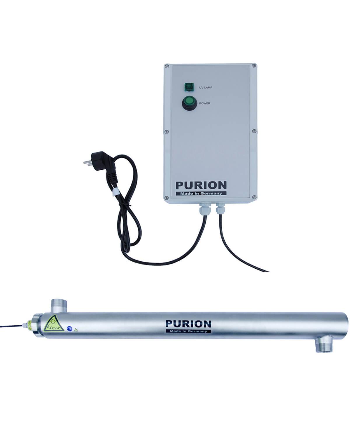 PURION 2501 230V 90W 50m³ Pool Wasserpflege UV-C-Desinfektion 14m³/h