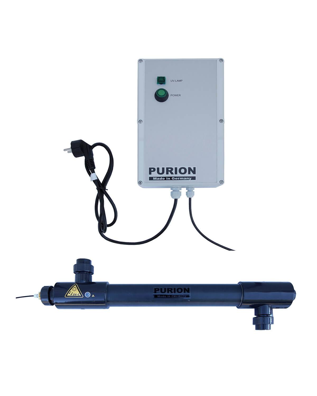 PURION 2501 PVC-U Salzwasser UV-C Poolpflege 14m³/h bis 50.000l Pools